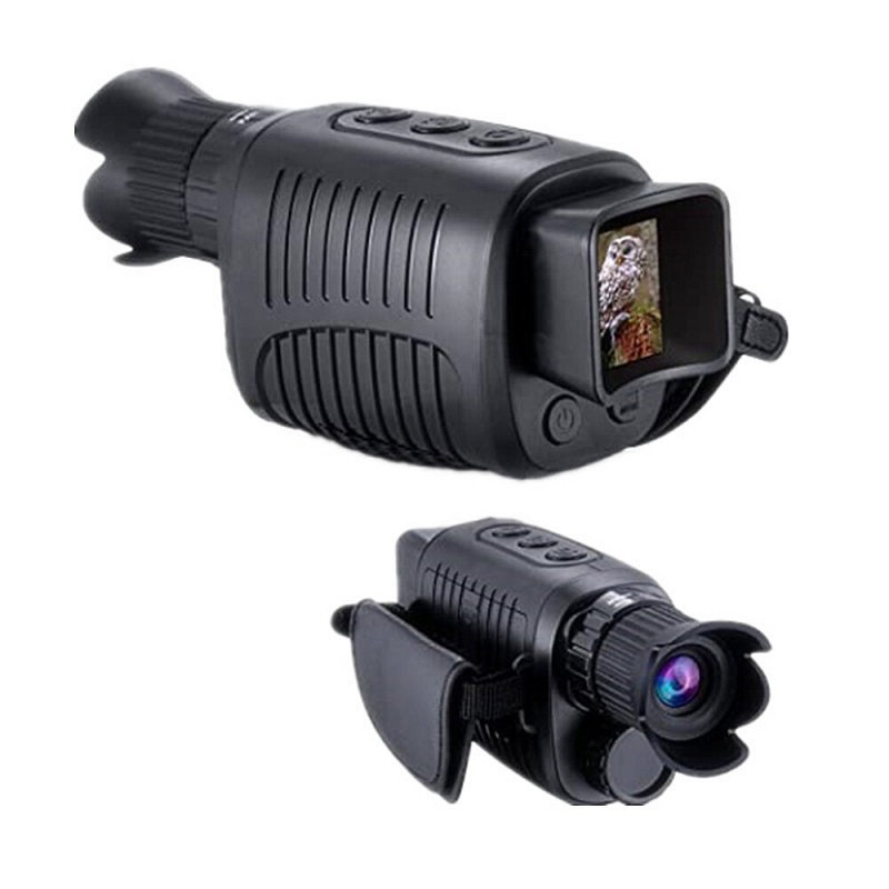R7 1080P HD Monocular Infrared Night-Visions Device 5X Zoom Day Night Dual Use 7 Level Infrared Light IP54 Waterproof 800M Full 