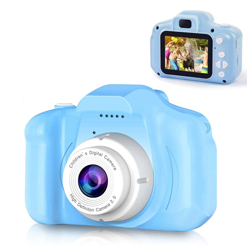 Cartoon Anti-fall Mini Children Camera 2.0 inch Sc...