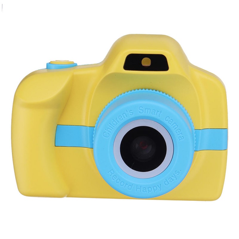Y2 2MP 1.54 Inch IPS Touch Screen Mini Children Kids Rechargeable Camera with Flash Light - Blue