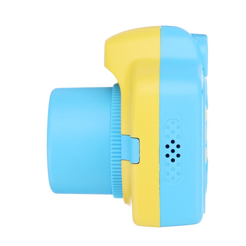 Y2 2MP 1.54 Inch IPS Touch Screen Mini Children Kids Rechargeable Camera with Flash Light - Blue