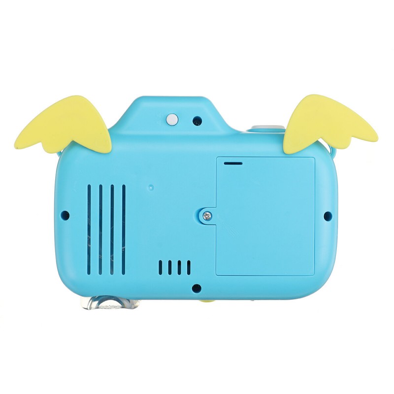 Bubble Machine Toy Children Fully-Automatic Bubble Blowing Camera Music Lighting - dinosaur