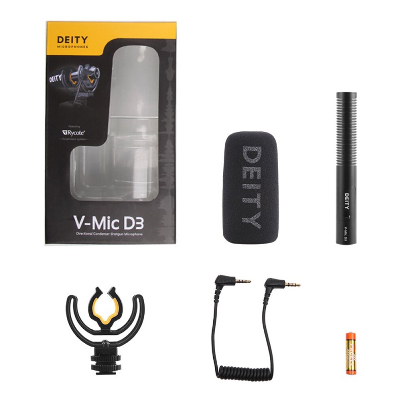 Aputure  V-Mic D3 Pro D3 Super-Cardioid Directional Microphone Polar Pattern Vlogging Condenser Recording MIC for DSLR Came