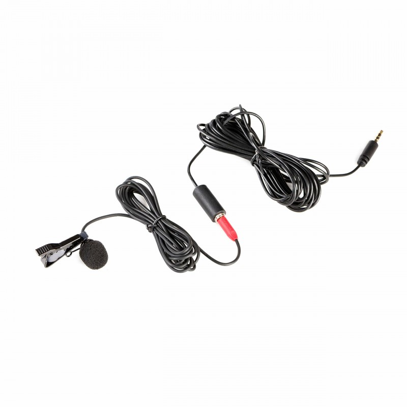 Saramonic SR-LMX1+ Omnidirectional Lavalier Clip-on Microphone for iOS &amp; Smartphones