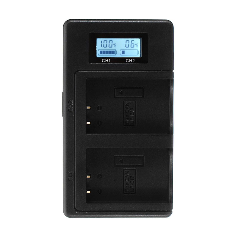 Palo LP-E17-C USB Rechargeable Battery Charger Mobile Phone Power Bank for Canon LP-E17 