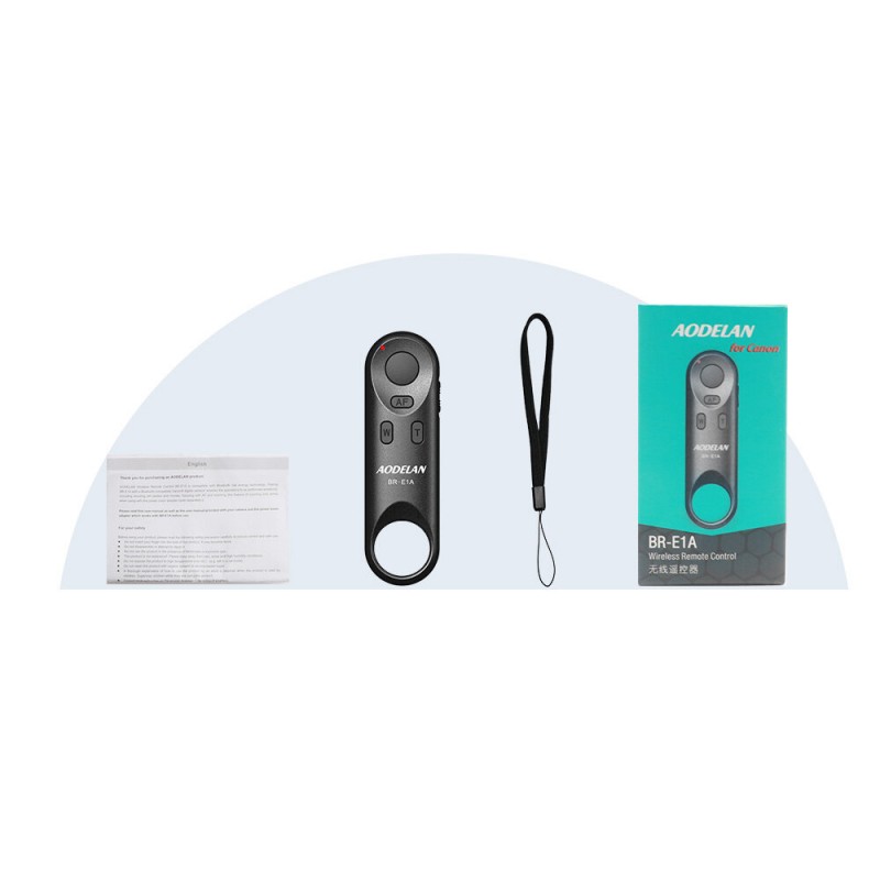  BR-E1A Wireless Remote Control Shutter Release for Canon EOS R5 R 850D 6D Mark II 90D 77D 800D 200D II M200 Camera
