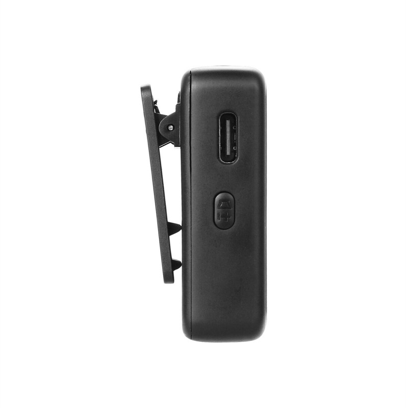 V82 Lavalier Microphone Mini Portable 1 to 2 2.4G Wireless Monitor Live Broadcast Streaming Recording Condenser Mic System