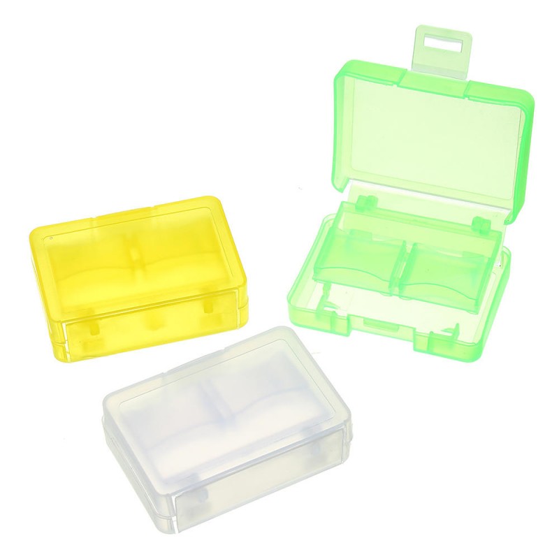 Backpacker GK-1CF4SD Portable Memory Card Receiving Box Mobile TF Card Camera CF/SD Storage Card Box - Green