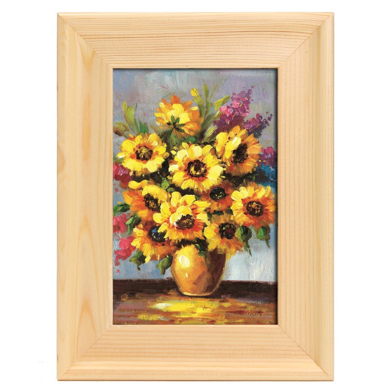 Burlywood Photo Picture Frame Birthday Gift Home Wall Hanging Table Decor - 7.0 A