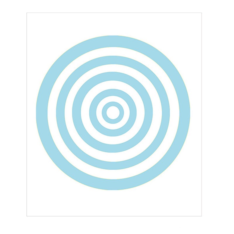3x5FT Blue Circle Photography Backdrop Photo Studio Background