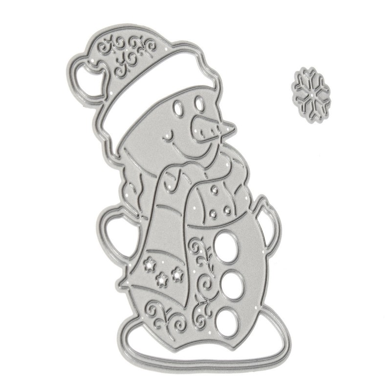 Christmas Tree Wreath Cutting Mold Metal Cutting Dies Scrapbooking Photo Album DIY Decoration  - LZ-012