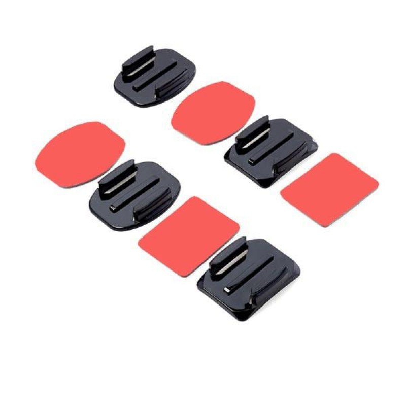 2 Flat and 2 Curved Adhesive Mount With Adhesive P...