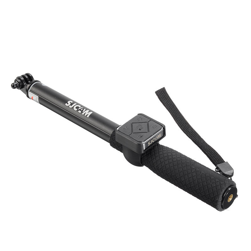 Original SJCAM Waterproof Selfie Stick with Remote Controller Set for M20 SJ6 SJ7 STAR Cameras - Silver