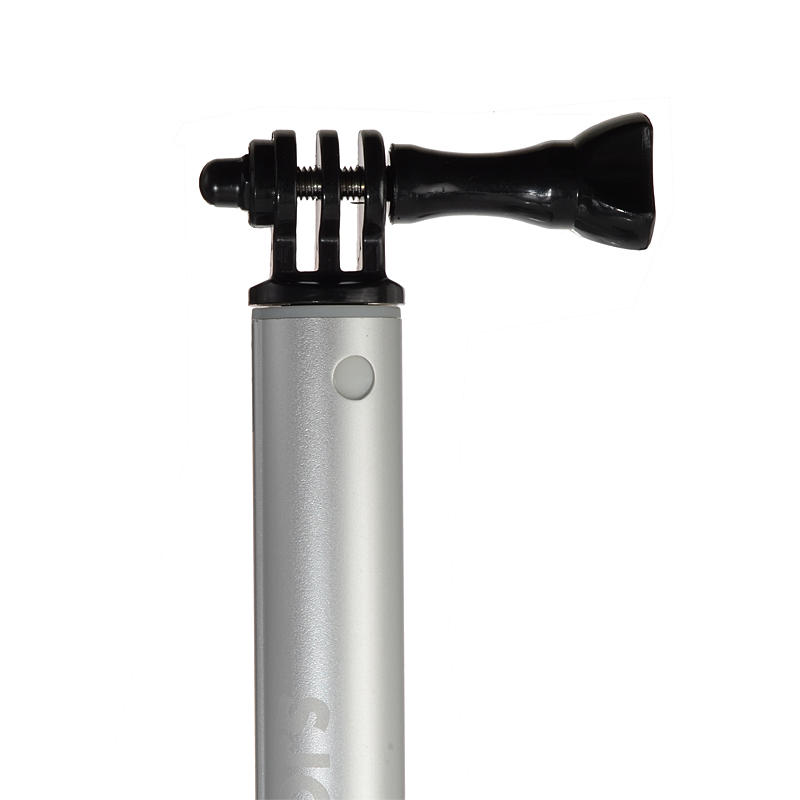 Original SJCAM Waterproof Selfie Stick with Remote Controller Set for M20 SJ6 SJ7 STAR Cameras - Silver