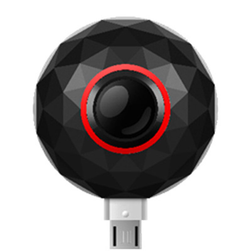  HT-C7 360 Mini Fisheye Lolly Panoramic Camera HD 4K Digital Sports Camera DV WIFI Viedo Camera