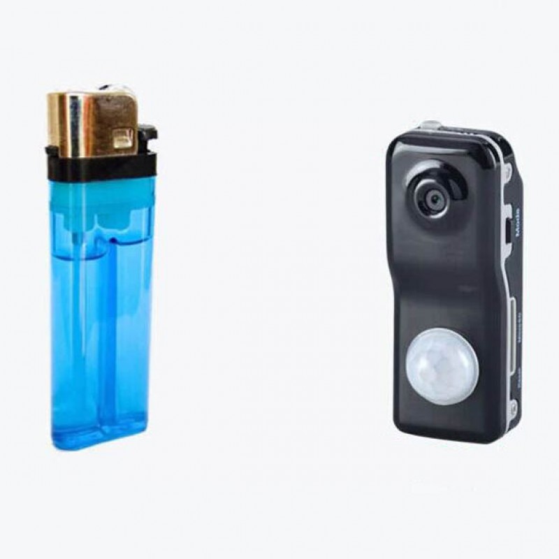  V9 480P Mini Vlog Camera Human Body Induction Drive Recorder Police Camera Wearable Body Camera
