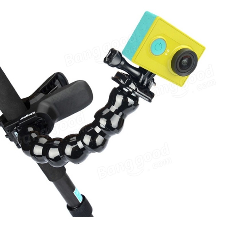 A set of Flexible Clamp Serpentine Arm Clip for  Yi Action Camera