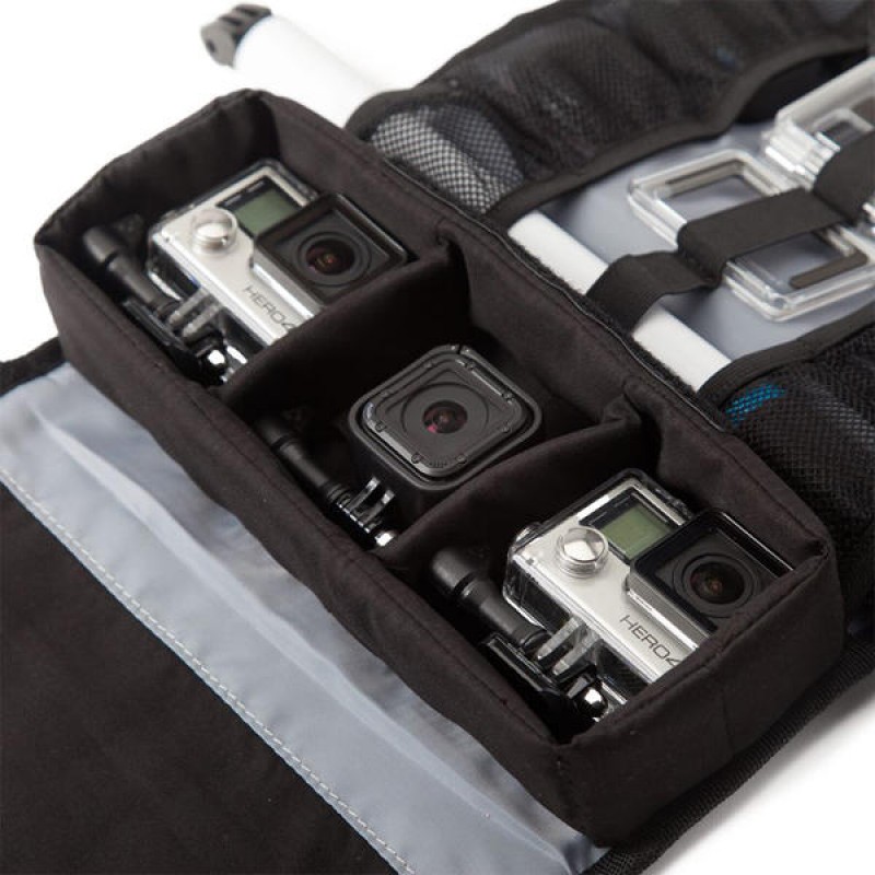 Canvas Foldable M Size Storage Camera Bag for Gopro Hero 5 4 3 2 1 Sjacm  Yi Accessories