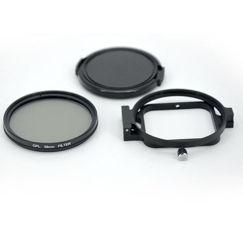 58mm CPL Filter Lens for Gopro Hero 5 Black Waterproof Housing Case
