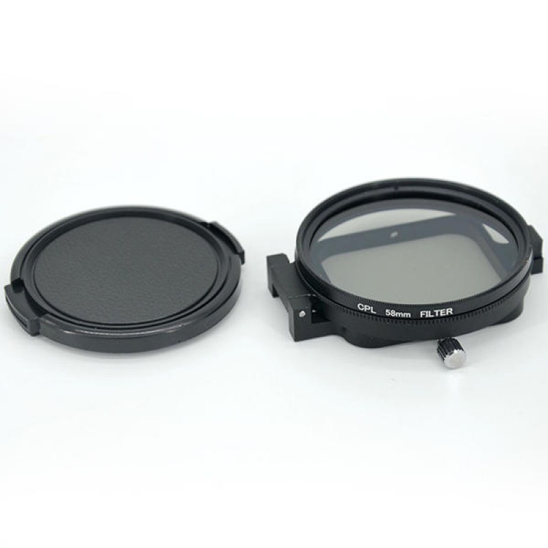  58mm CPL Filter Lens for Gopro Hero 5 Black Waterproof Housing Case