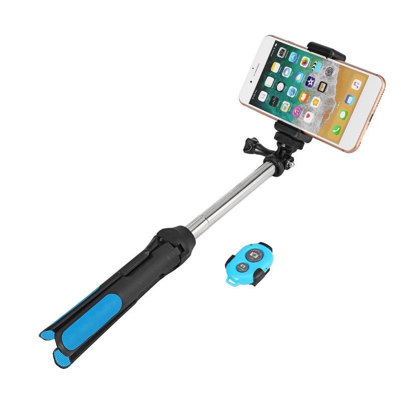 With Go pro Waterproof Case Adapter Sports Camera Selfie Stick