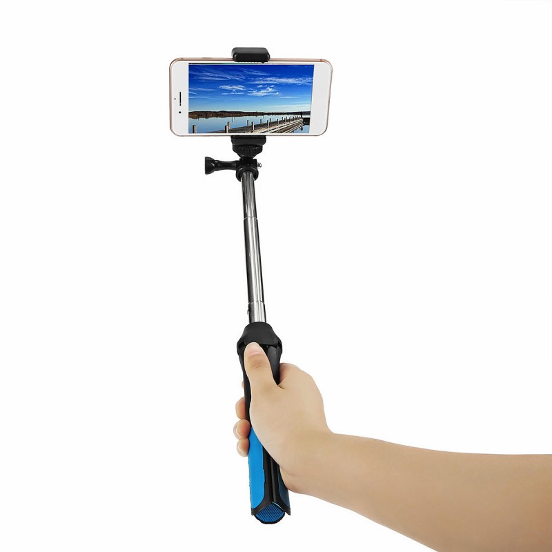 With Go pro Waterproof Case Adapter Sports Camera Selfie Stick