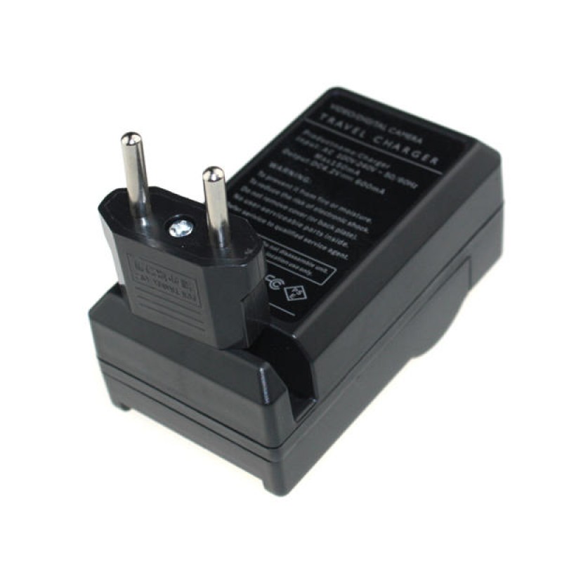 -501 Battery Car Charger Dual Port Cradle for Gopro Hero 5 Black with EU Plug