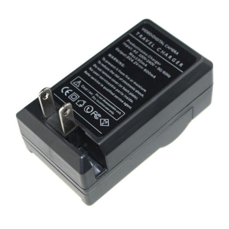 -501 Battery Car Charger Dual Port Cradle for Gopro Hero 5 Black with EU Plug