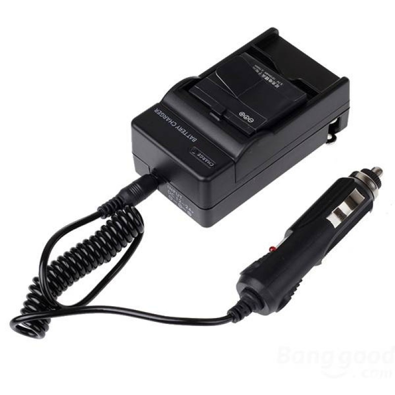 Rechargeable Battery Charger With Car Charger For  Yi Action Camera US Plug