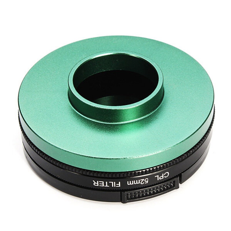 52mm Polarizer CPL Filter Lens Protector For GoPro Hero 3 3+ Camera - Black