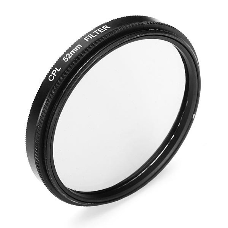 52mm Polarizer CPL Filter Lens Protector For GoPro Hero 3 3+ Camera - Black