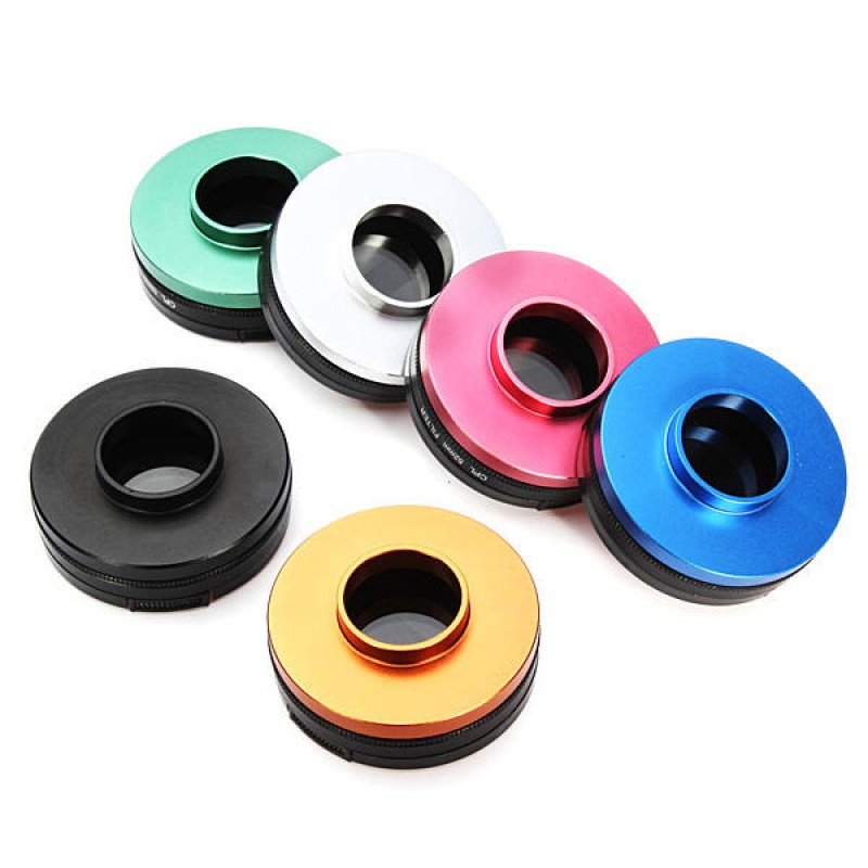 52mm Polarizer CPL Filter Lens Protector For GoPro Hero 3 3+ Camera - Black