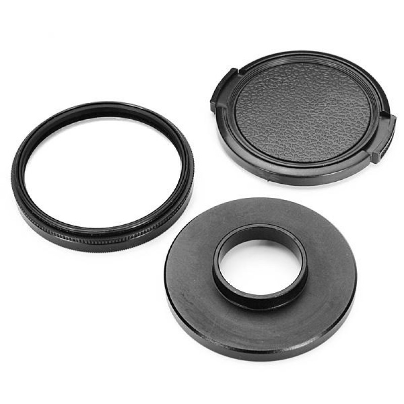 52mm Polarizer CPL Filter Lens Protector For GoPro Hero 3 3+ Camera - Black