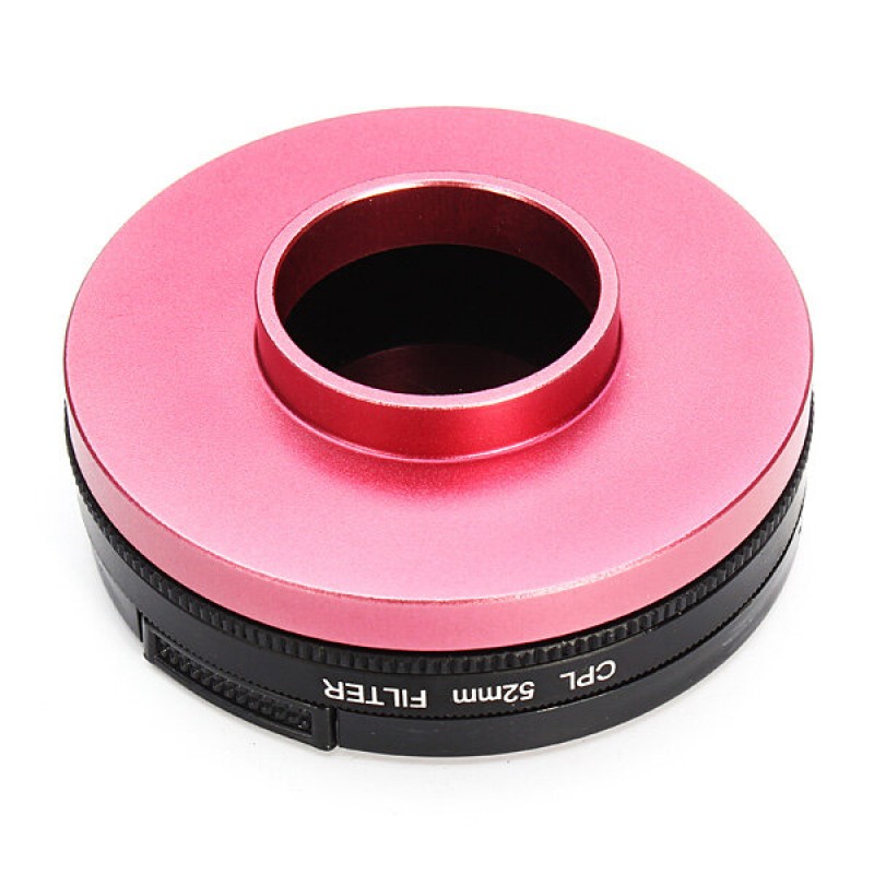 52mm Polarizer CPL Filter Lens Protector For GoPro Hero 3 3+ Camera - Black