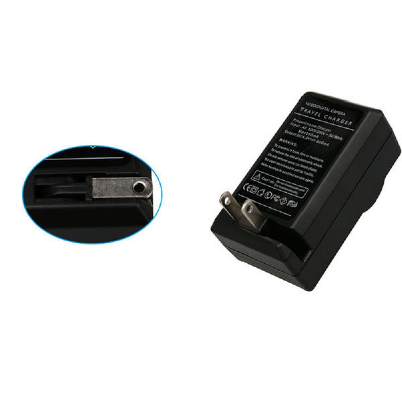 -501 Battery Car Charger Dual Port Cradle for Gopro Hero 5 Black Action Sport Camera