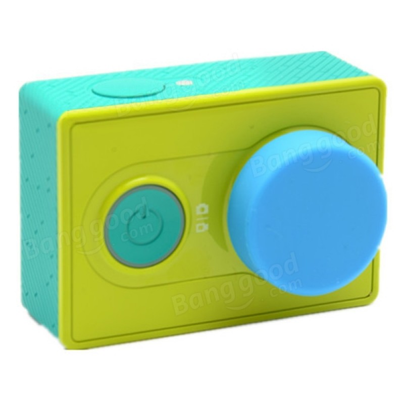 Sports Action Camera Lens Cover for  Yi WIFI Action Camera - Green