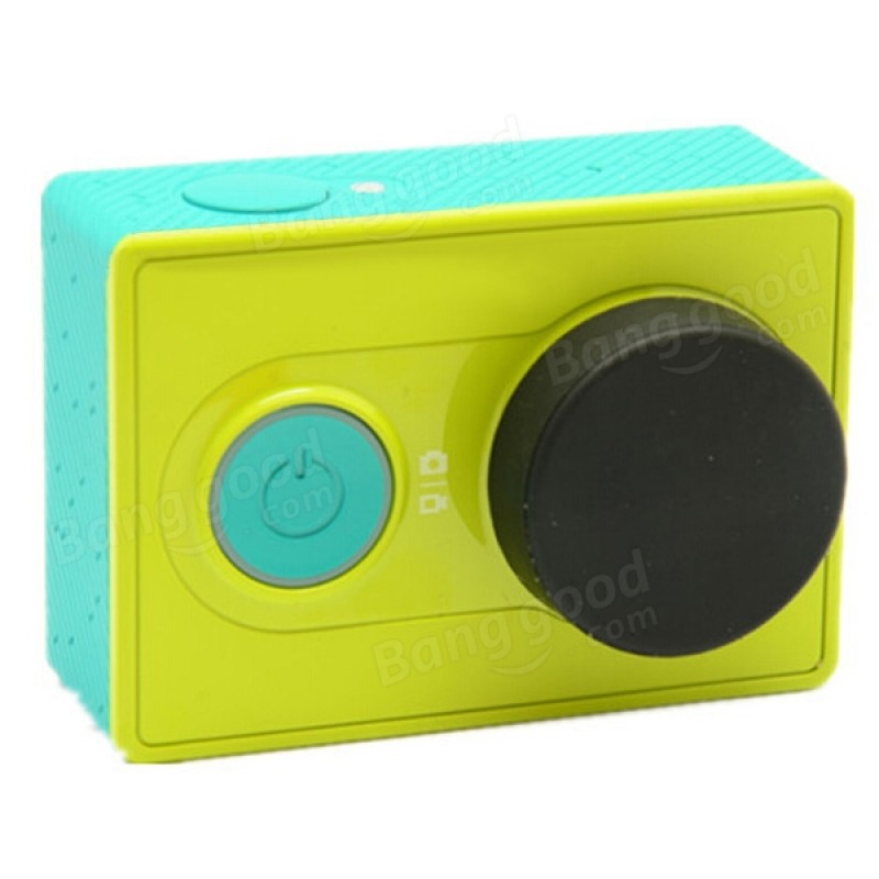 Sports Action Camera Lens Cover for  Yi WIFI Action Camera - Green