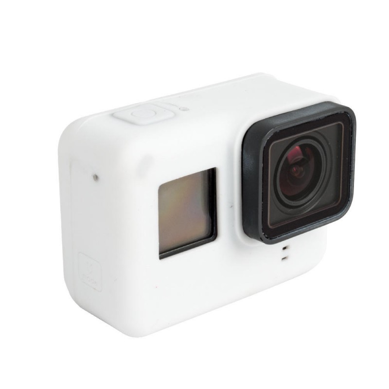 Soft Silicone Case Cover Rubber Shell for GoPro Hero 5 Protective Actioncamera Accessories - Red