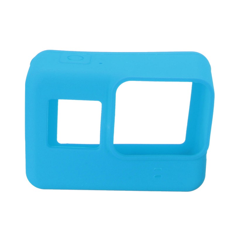 Soft Silicone Housing Case Protective Cover And Lens Cap For GoPro Hero 5 Camera - Green