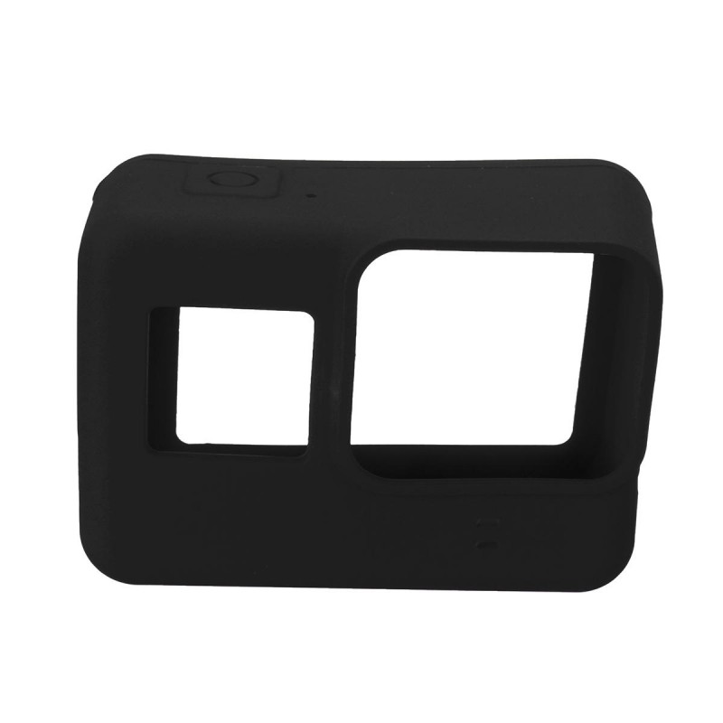 Soft Silicone Housing Case Protective Cover And Lens Cap For GoPro Hero 5 Camera - Green