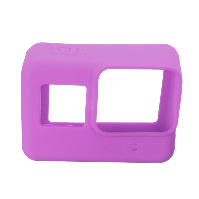 Soft Silicone Housing Case Protective Cover And Lens Cap For GoPro Hero 5 Camera - Green