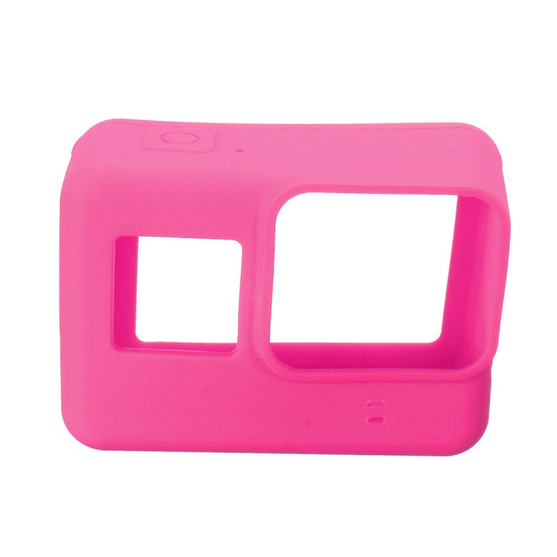 Soft Silicone Housing Case Protective Cover And Lens Cap For GoPro Hero 5 Camera - Green