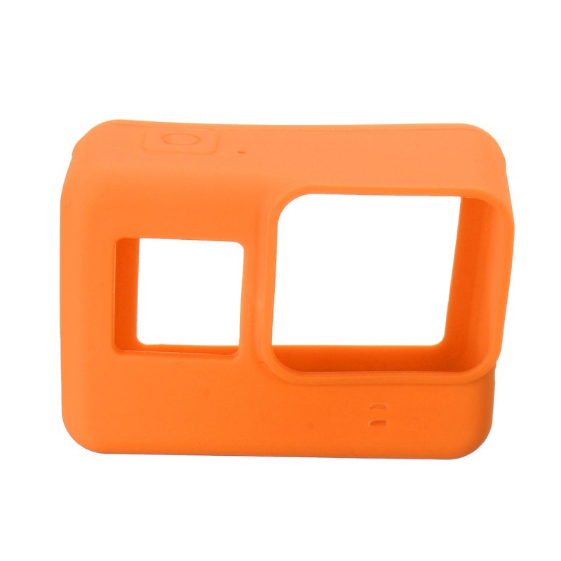 Soft Silicone Housing Case Protective Cover And Lens Cap For GoPro Hero 5 Camera - Green