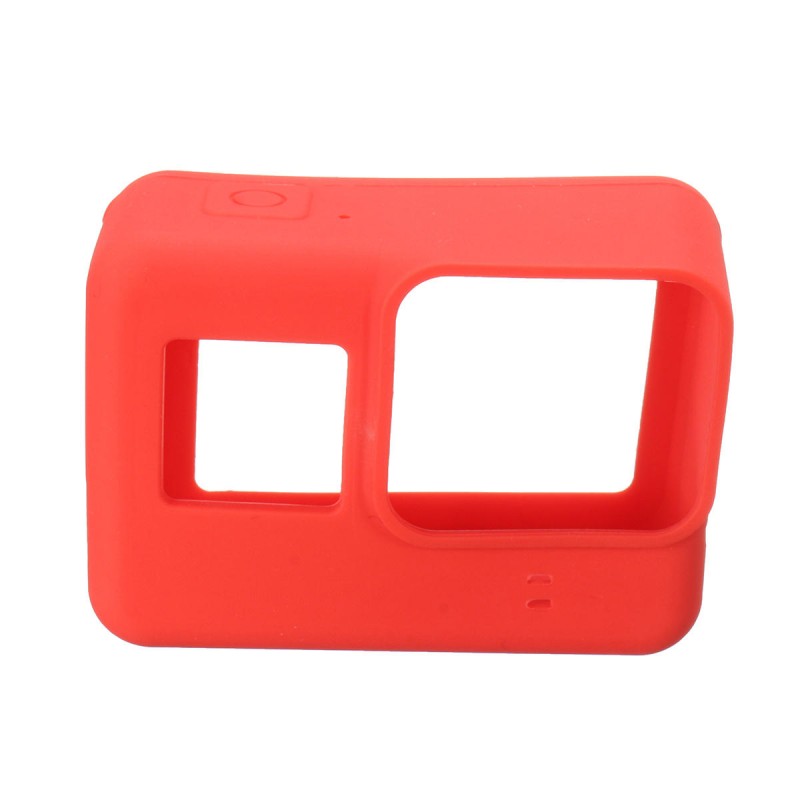 Soft Silicone Housing Case Protective Cover And Lens Cap For GoPro Hero 5 Camera - Green