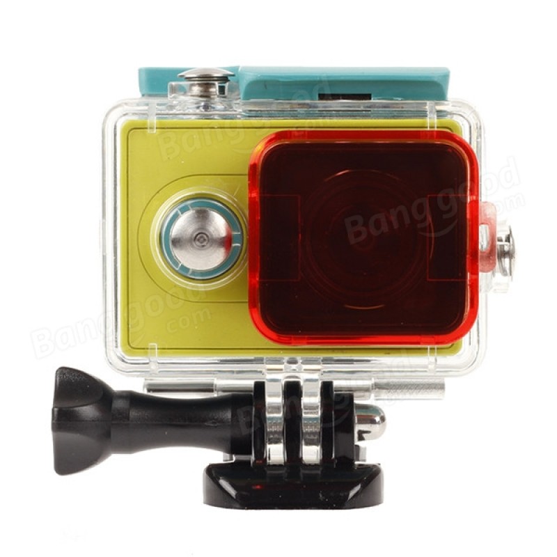 Polarizer Under Water Dive Lens Cullender For  Yi Sport Action Camera - Grey