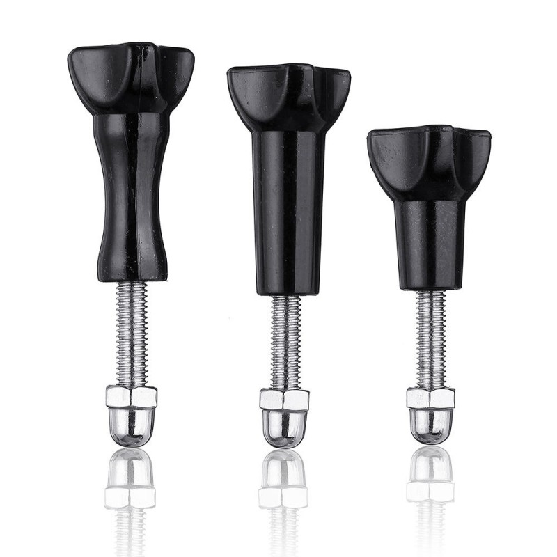 Connecting Fixed Screw Clip Bolt Nut Accessories with Round Head Cover Nut For GoPro Hero Camera - Short Screw