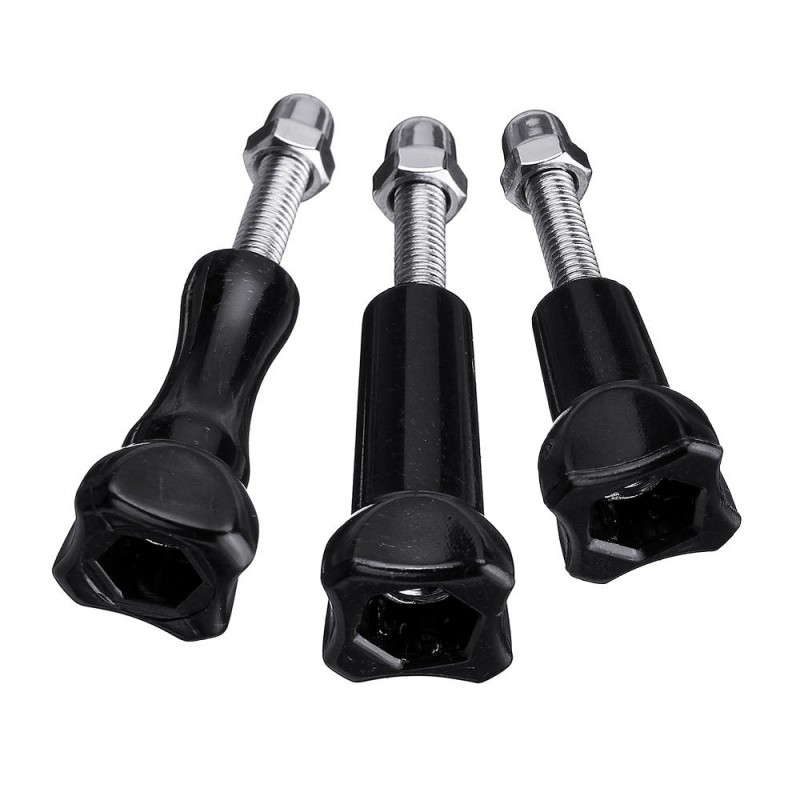 Connecting Fixed Screw Clip Bolt Nut Accessories with Round Head Cover Nut For GoPro Hero Camera - Short Screw