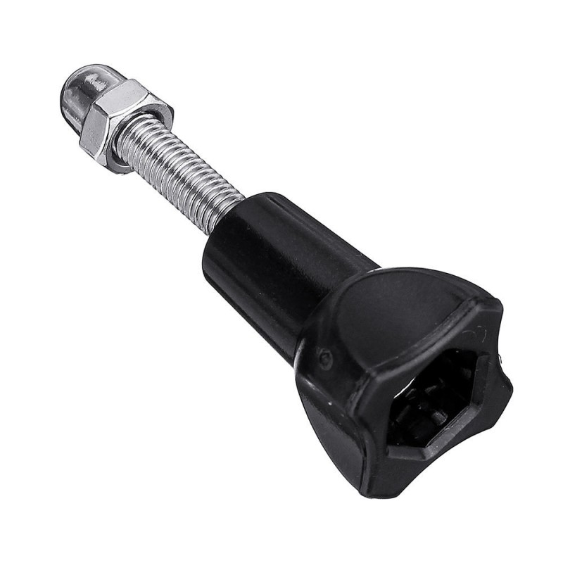 Connecting Fixed Screw Clip Bolt Nut Accessories with Round Head Cover Nut For GoPro Hero Camera - Short Screw