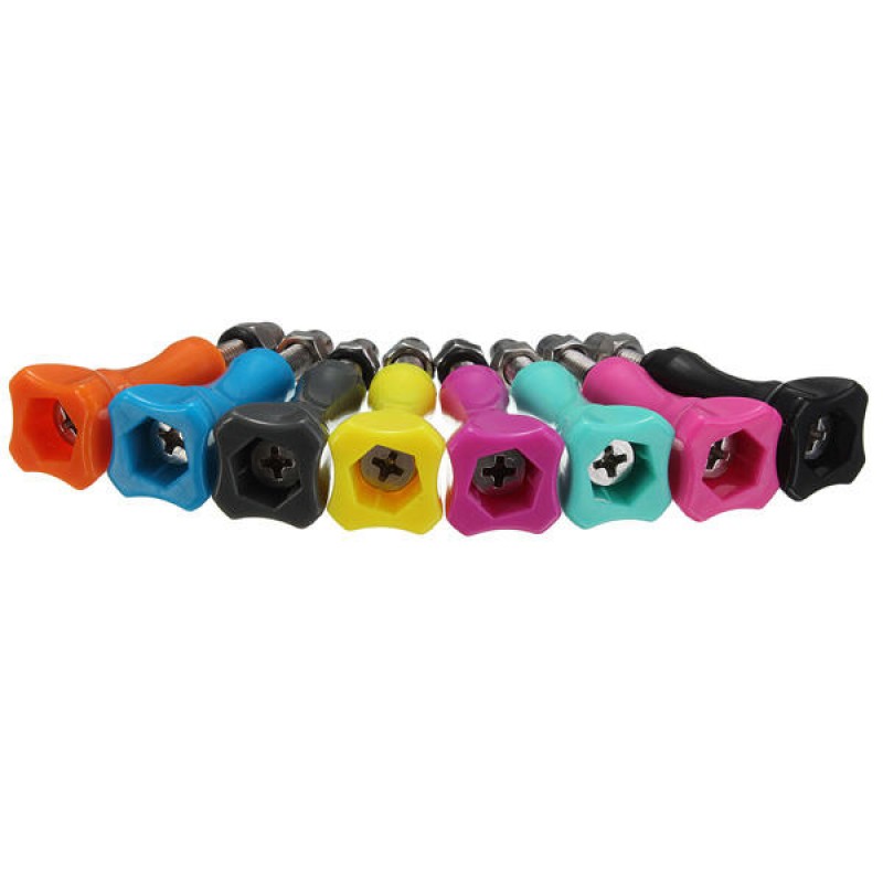 Plastic Knob Thumb Screw Cap Bolt Adjust Pivot For GoPro 1/2/3/3 Plus  Yi SJ4000 -  Pink