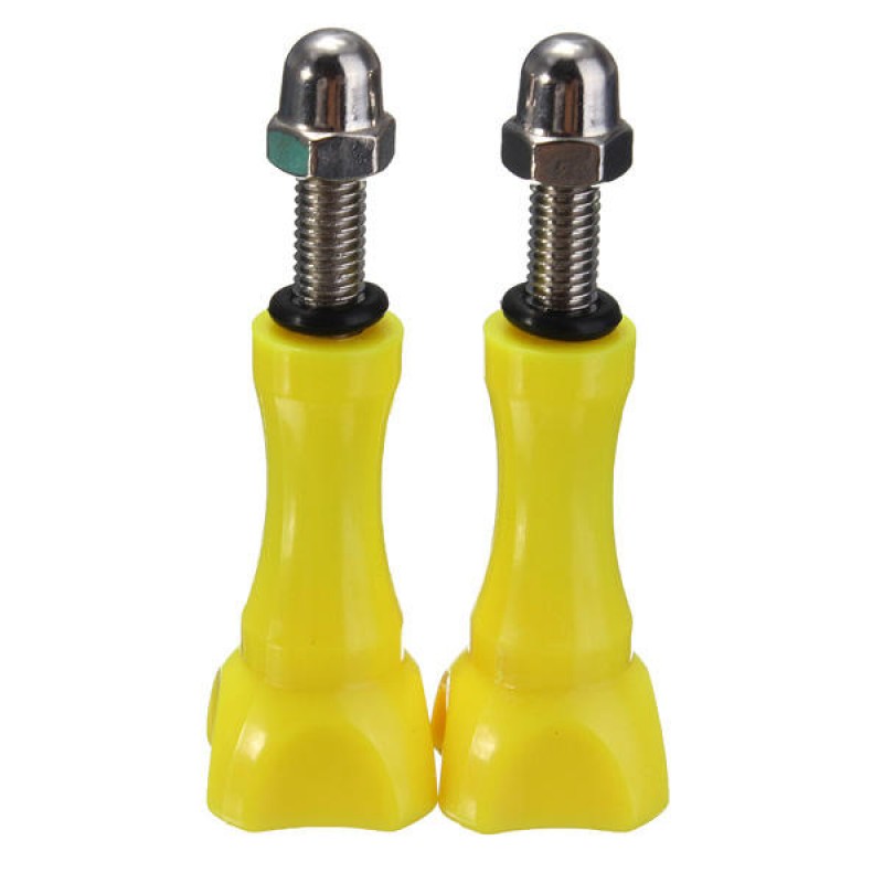 Plastic Knob Thumb Screw Cap Bolt Adjust Pivot For GoPro 1/2/3/3 Plus  Yi SJ4000 -  Pink