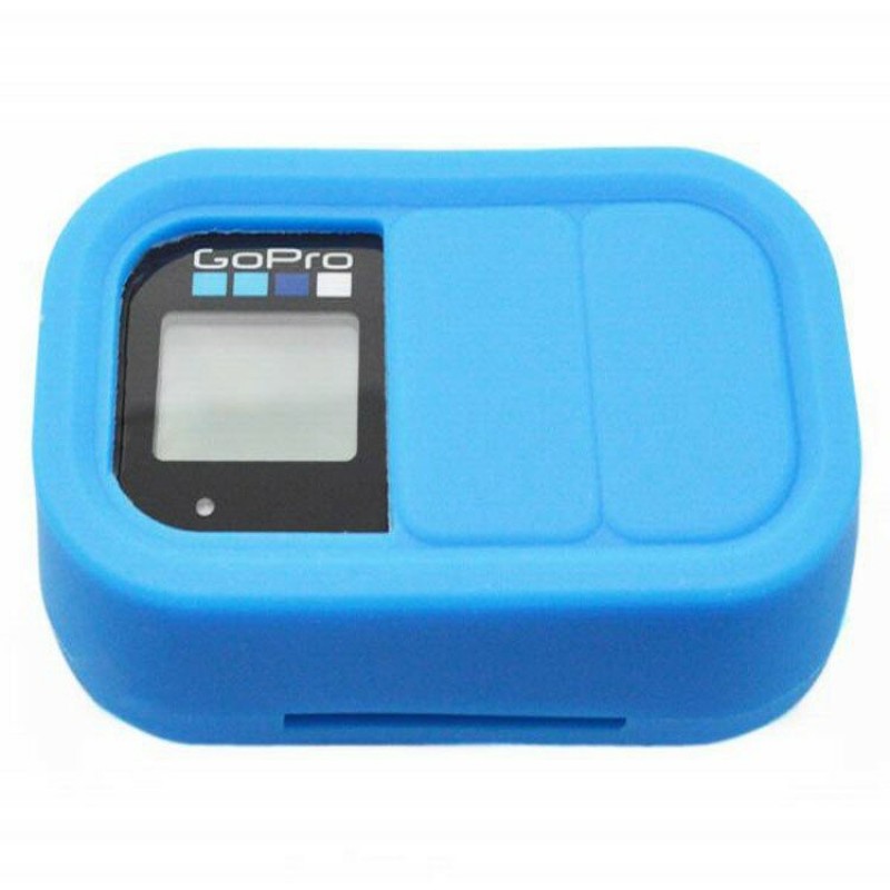 Soft Rubber Silicone Case Protective Housing Case Cover for Gopro Hero 3 3 Plus 4 Remote Controller - Blue